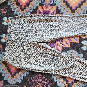 Leopard leggings/pants size Medium